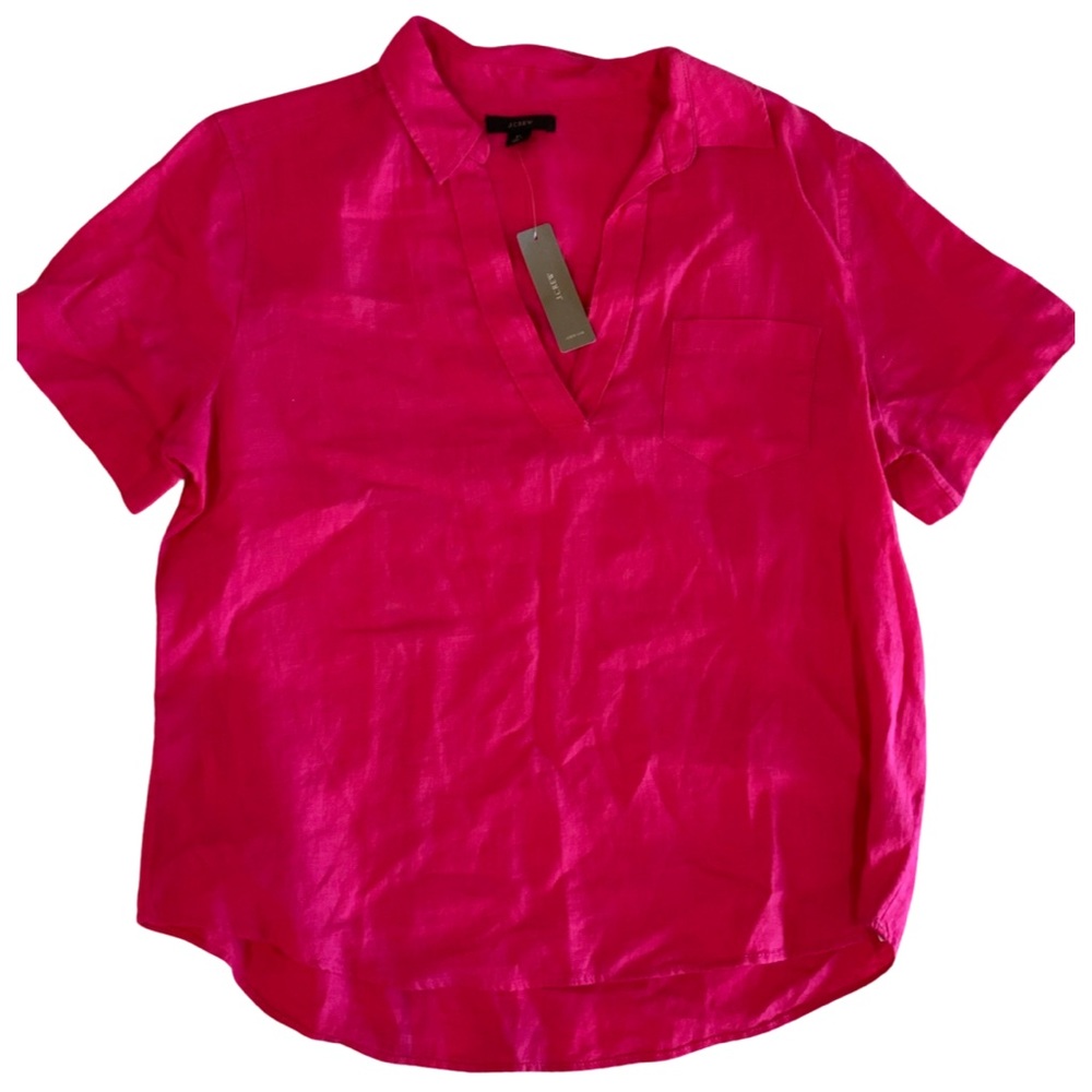 Linen Short Sleeve Tunic